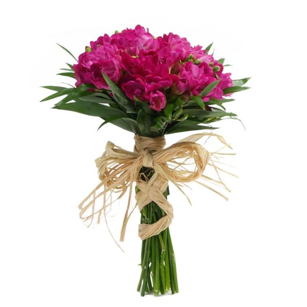 Bouquet de Frésias Cor de Rosa-0