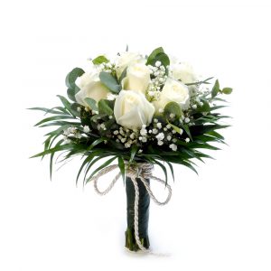 Bouquet White Roses-0